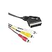 Hama 3 Phono toSCART Switchable cable, 3m  from Hama