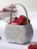 Silver Renaissance Flower Basket