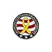 I support Our Troops and Our Freedom Round Lapel Pin