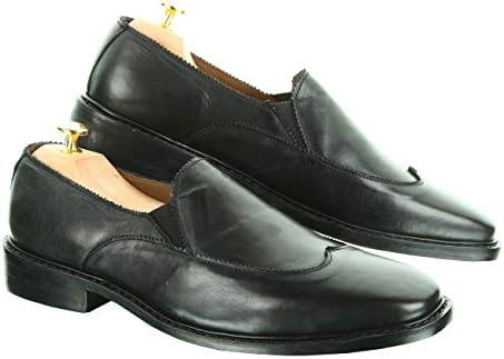 Handmade Damen Frost Chicago Mens Slip On Oxford Leather Shoes, Casual or Formal Wear Dress Shoe