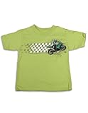 Mis Tee V-Us - Toddler Boys Short Sleeve Motorcycle T-Shirt, Green