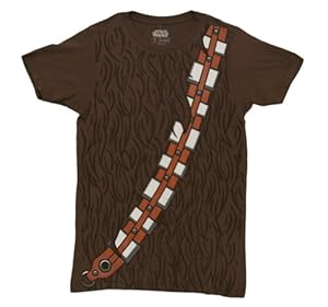 Star Wars I am Chewbacca Costume Adult Brown T-Shirt (Adult XX-Large)