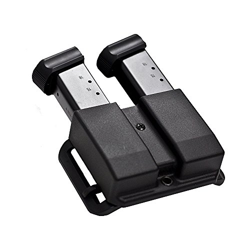 Blade Tech Revolution Dual Magazine Pouch for 9/40 Glock with Adjustable Sting Ray (Black) Blade Tech Revolution Dual Magazine Pouch for 9/40 Glock with Adjustable Sting Ray (Black)