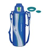 THERMOS 【Amazon.co.jp限定・交換用パッキンセット付】 真空断熱スポーツボトル 1.0L ブルー FFF-1000F BL