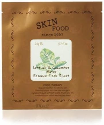 Skinfood Lettuce &amp; Cucumber Water Essence Mask (5ea) [Korean Import]