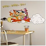 Magnificent Peel & Stick By RoomMates Hanna-Barbera - Flintstones Giant Wall Decals