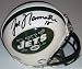 Joe Namath Signed New York Jets Mini Helmet