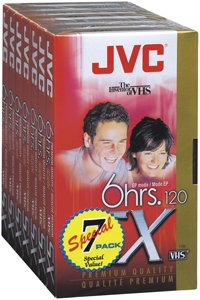 Jvc T120Du7 120 Minute Vhs Video Tape