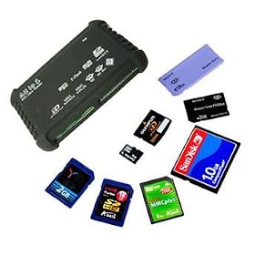High Speed All-in-1 USB Card Reader for all Digital Memory Cards