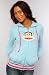 Paul Frank The Julius Z/U Hoody in Sky hood ,Sweatshirts for Women