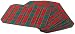 Rose Tree Holiday Plaid Set of 6 Placemats, Hunter
