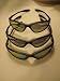 Sunglasses - Black Gold Metalic - ANSI Z87.1-2003
