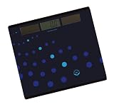 NewlineNY Energy Saving Solar Sense On Dot Wave Bathroom Scale