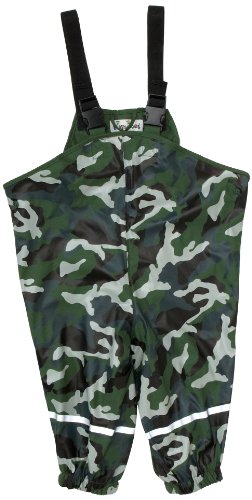 Playshoes Unisex - Baby Babybekleidung/ Latzhosen, Camouflage Regenlatzhose Camouflage 408 Preisvergleich