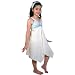 Palma City, Girl's Light Summer Dress With Bandana. 100% All Natural Cotton