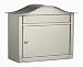 Architectural Mailboxes Peninsula Wall Mailbox, Satin Nickel