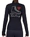 Ice Figure Skating Dress Practice Polar Fleece Jacket with Rhinestones JR221- Child Medium