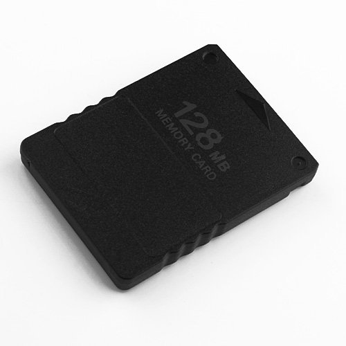 PS2 128MB Memory Card - High Speed 128MB Memory Card for Sony PS2 Playstation 2 Games