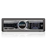 SUPER SP-401M Autoradio MP3 FlashXO USB SD AUX-IN ohne CD Laufwerk Single DIN (DIN 1) inkl. Fernbedienung