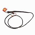 FANCY DRESS ACCESSORY - BLACK LEATHER WHIP