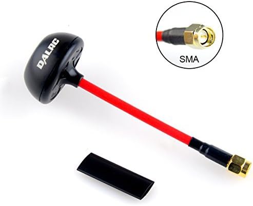 Crazepony DALRC FPV Antenna 5.8G Circular Polarized Mushroom 4 Clover RHCP TX RX SMA Male for QAV250 FPV Racing Drone by DALRC