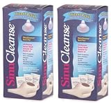 Sinucleanse Systems (2 Pack) - 2 Neti Pots with 40 Saline Solution Packets