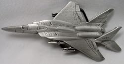 F-15 Jet Fighter Pewter Buckle