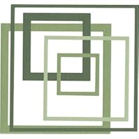 QuicKutz CC-SQUARES-01 Nesting Shapes Die Sets, Square Rings