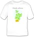 T-shirt with plant, aquarium
