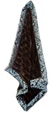 Brown Plush/Blue Champagne Trim - Couture Line