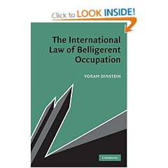 The International Law of Belligerent Occupation