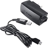 Samsung 0.7A home/Wall Power (AC) Adapter with Detachable Micro USB Data Cable