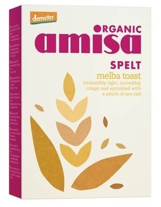 Amisa, Epeautre organique en biscottes 200g