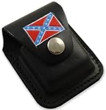Genuine Leather Zippo Lighter Belt Clip Holder (Rebel)
