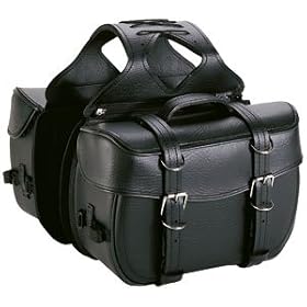 Tourmaster Cruiser II Saddlebag Black Extra Large