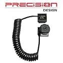 Precision Design Off-Camera TTL Flash Cord (3 FT) - for Canon EOS Cameras & Speedlites - including Canon Digital Rebel XTi, XT, 5D, 30D & Powershot G7 (Canon Off Camera Shoe Cord 2 Equivalent)