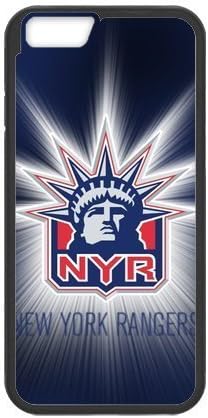 Onshop Custom NHL New York Rangers NYR Logo Phone Case Laser Technology for iPhone 6 4.7" by shannon fry