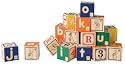 Uncle Goose Braille Alphabet Blocks With Sign Language