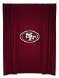 Sports Coverage San Francisco 49ers Shower Curtain