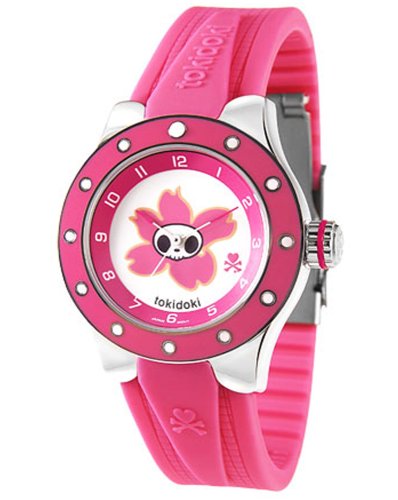 tokidoki Unisex TDW31SPNK Adios Flower Watch