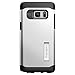 Galaxy Note 7 Case, Spigen® [Slim Armor] AIR CUSHION [Satin Silver] Air Cushioned Corners / Dual Layer Protective Case for Galaxy Note 7 (2016) - (562CS20379)