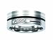FOSSIL Herrenring Edelstahl JF82708040