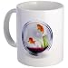 GOLDFISH Aquarium Animals 11oz Ceramic Coffee Cup Mug
