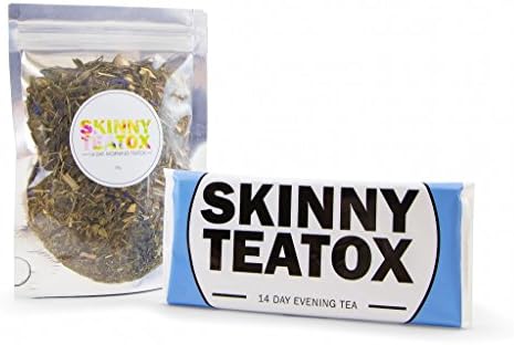 Skinny Teatox Natural Weightloss Tea - 14 Day Supply - Detoxify Cleanse Energize