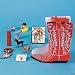 Western Boot-Shaped Filled Treat Bag (1 pc)