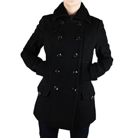 Buy Alpha Olivia Ladies Wool Peacoat by Alpha