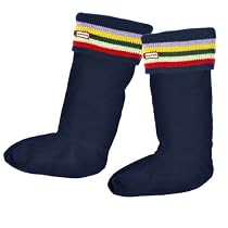 Hunter Striped Cuff Welly Sock