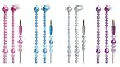 Zumreed ZHP-011 Jewelry Earphones Violet