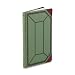 Boorum & Pease Canvas Account Book, Record, 16 Lb., 12 1/2 x 7 5/8-Inches, 150 Pages, Olive Green