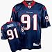 Amobi Okoye #91 Texans Adult Replica Jersey